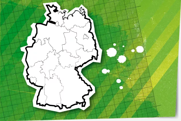 Landkarte GreenCampus Zertifikat